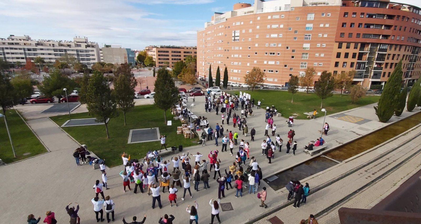 Marcha saludable de 5 kilómetros en el Parque Tierno Galván
