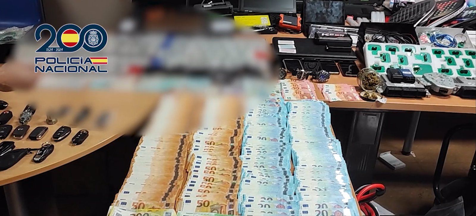 Desarticulada una organización criminal que clonaba tarjetas bancarias en Madrid
