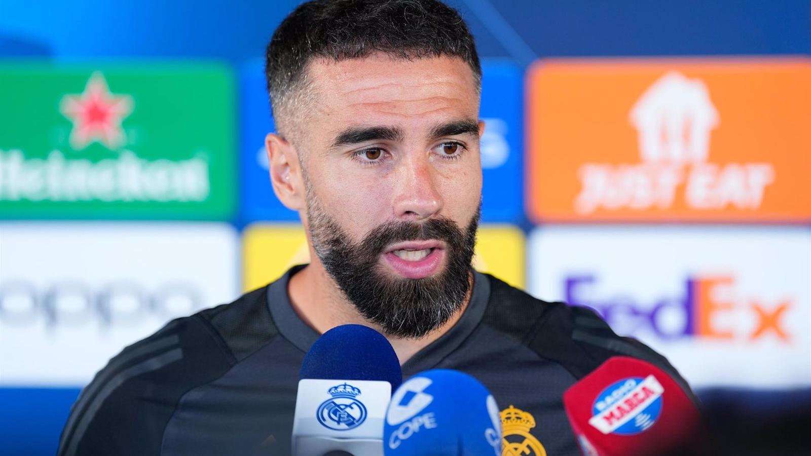  Carvajal: "No nos vemos favoritos en la final contra el Dortmund"
