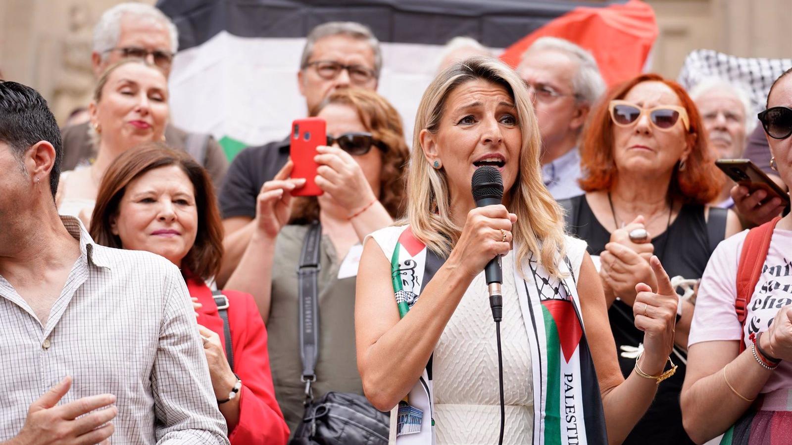 Yolanda Díaz dimite como líder de Sumar tras el varapalo electoral en las europeas