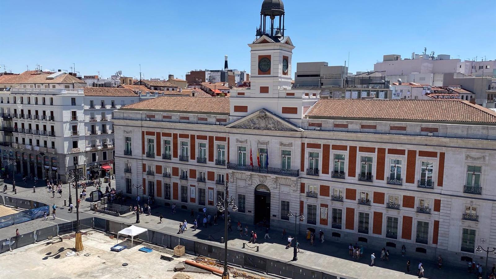 La Puerta del Sol de Madrid no contará con toldos este verano