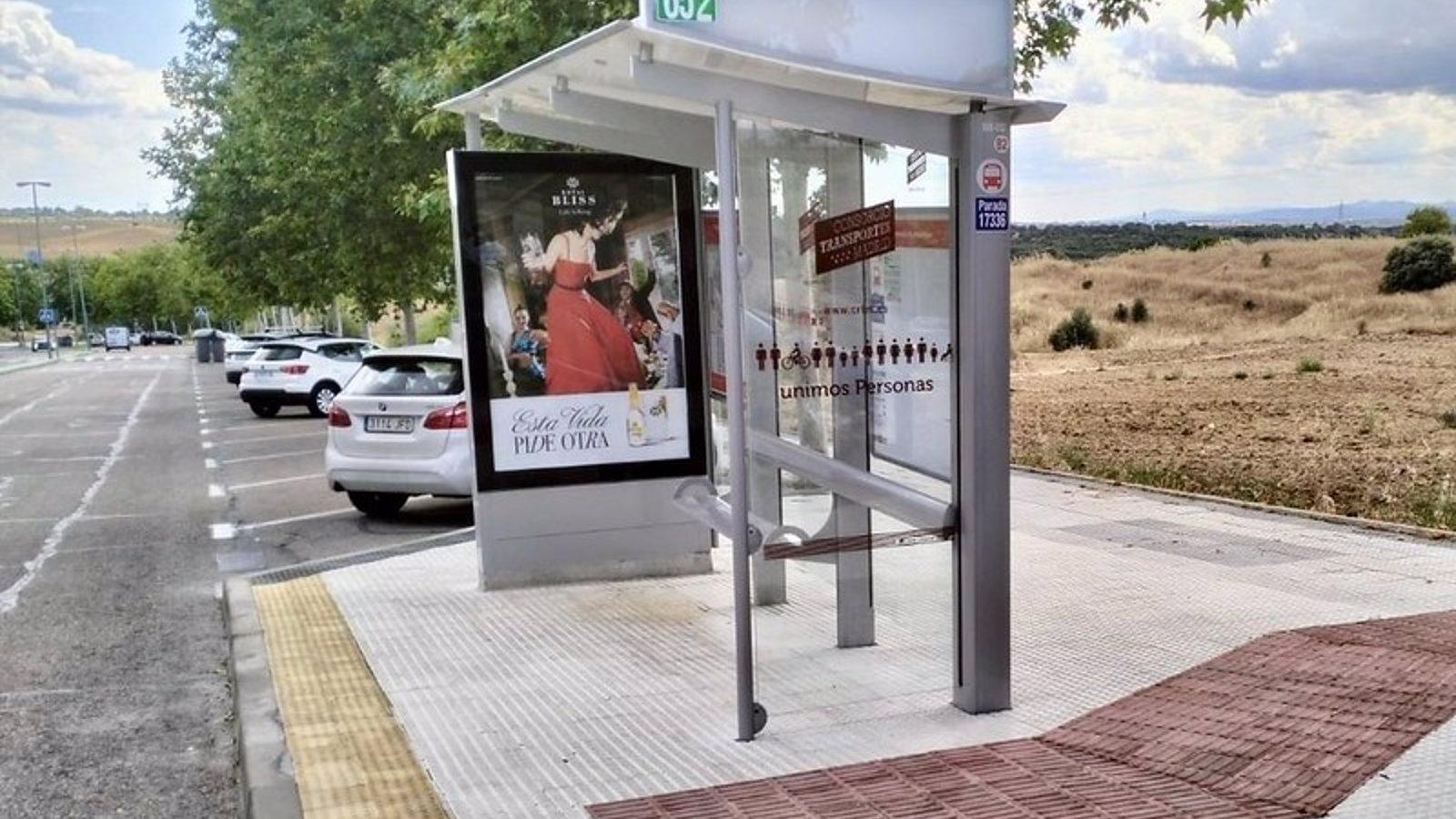 Majadahonda mejora sus marquesinas de autobuses para un servicio más eficiente