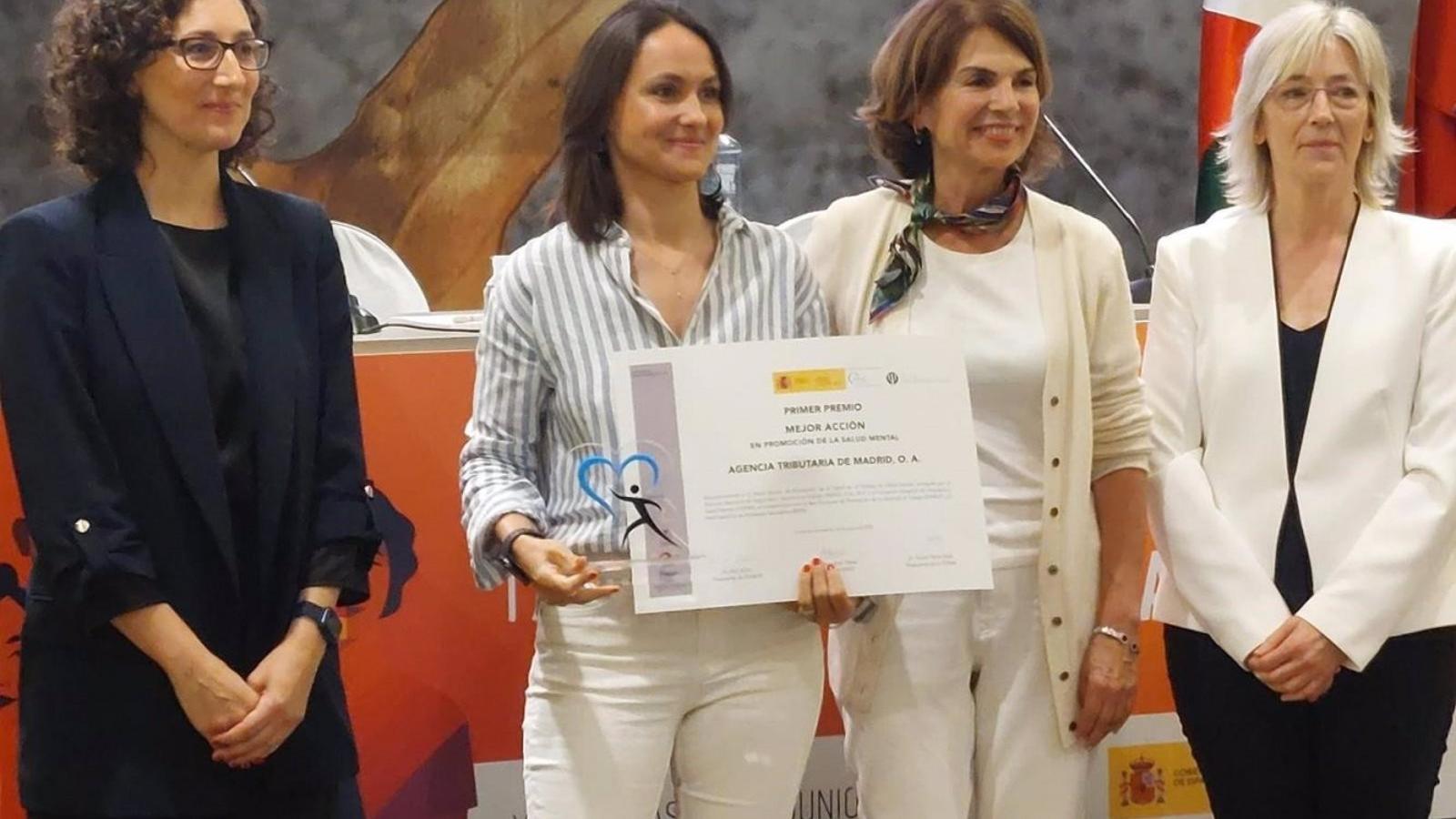 Premian a la Agencia Tributaria de Madrid por su programa de bienestar emocional