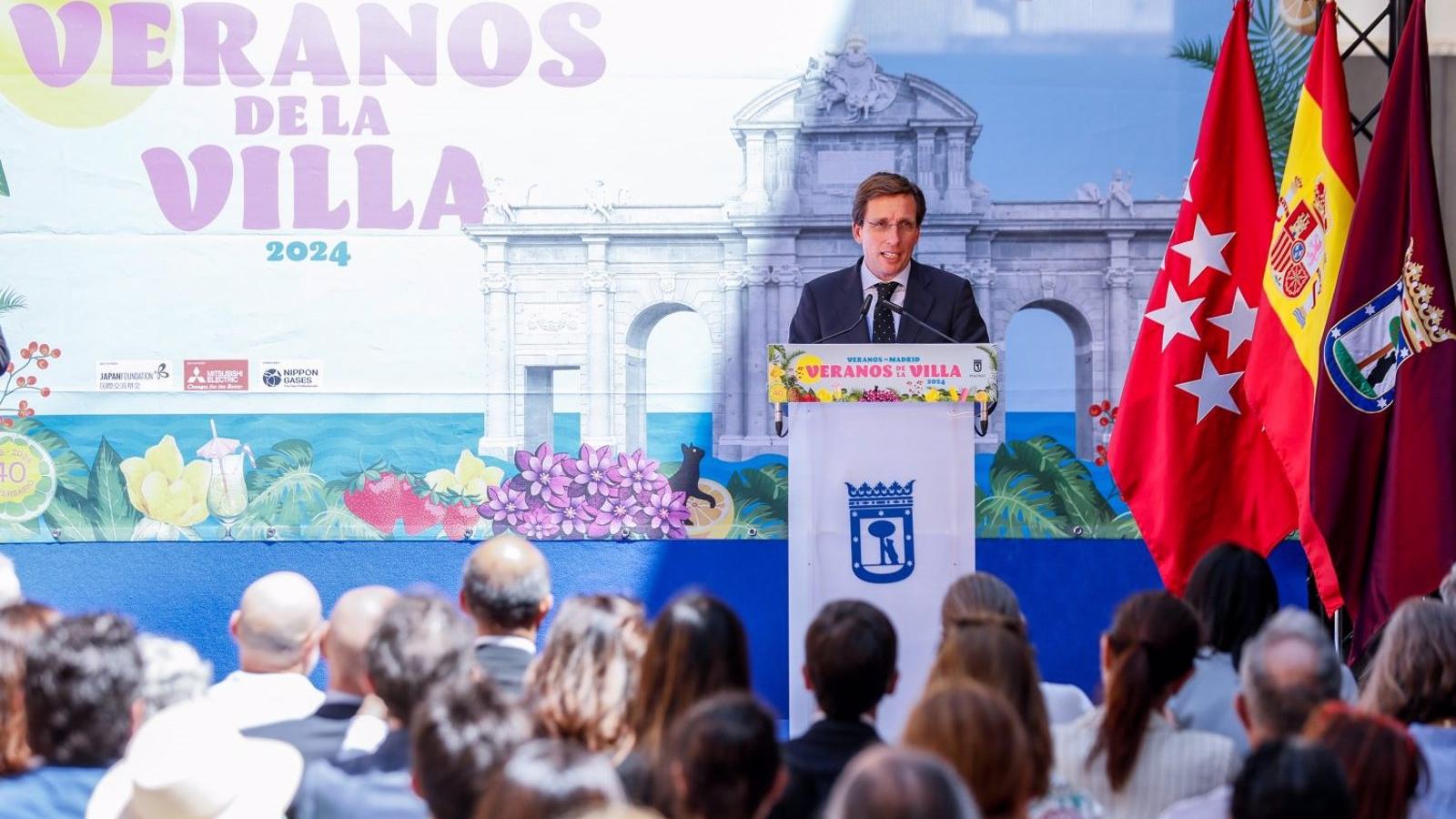 Almeida reivindica a Madrid como "la antítesis del sanchismo"