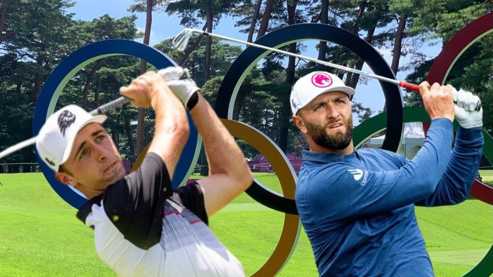 Jon Rahm y David Puig representarán a España en golf en París 2024