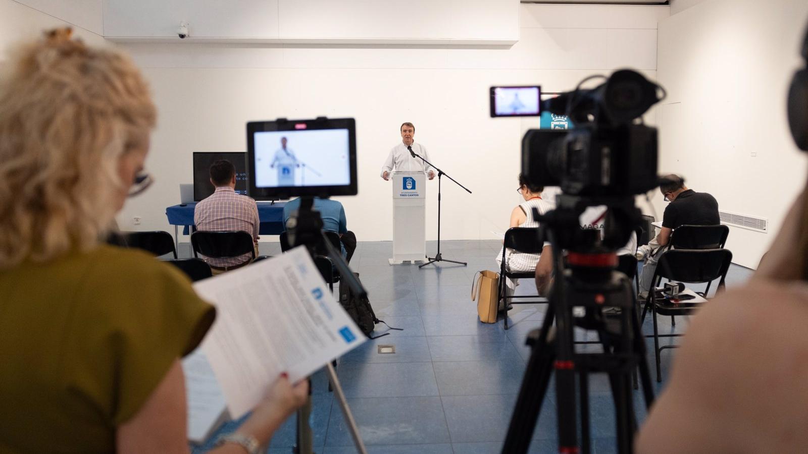 Jesús Moreno destaca la ejecución de sus compromisos en Tres Cantos