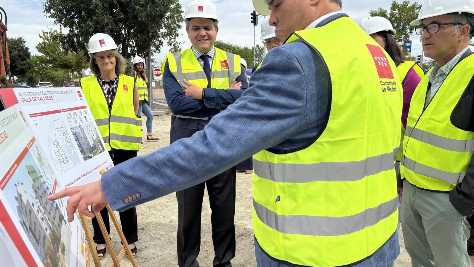 La Comunidad de Madrid construirá 40 viviendas para familias vulnerables en el Ensanche de Vallecas