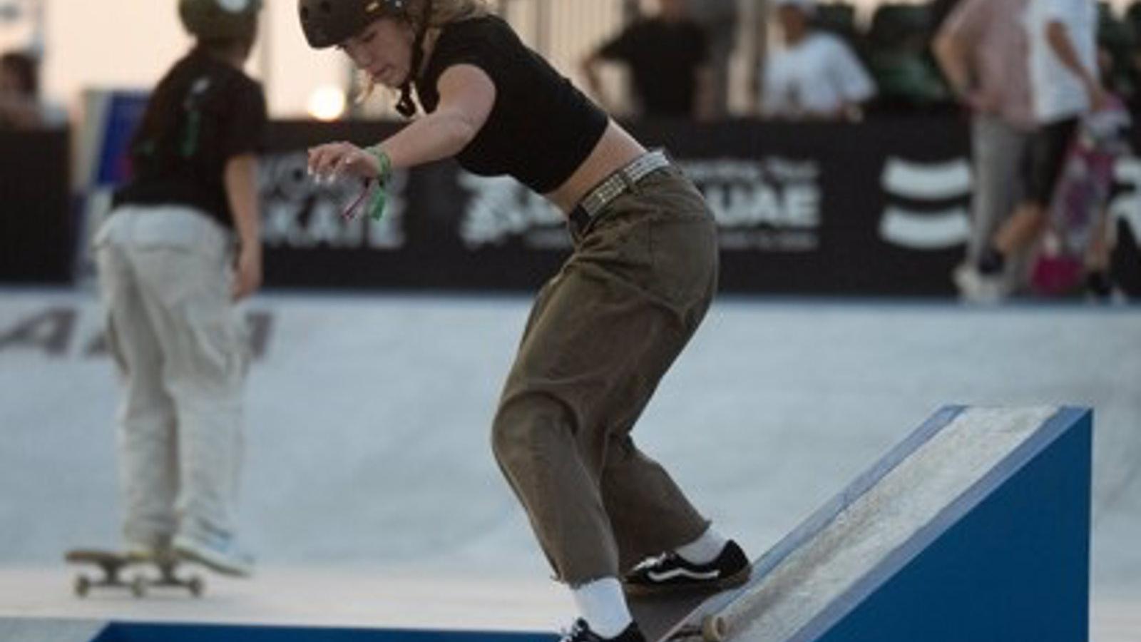 Daniela Terol, la joven promesa del skate español, busca su billete a París 2024