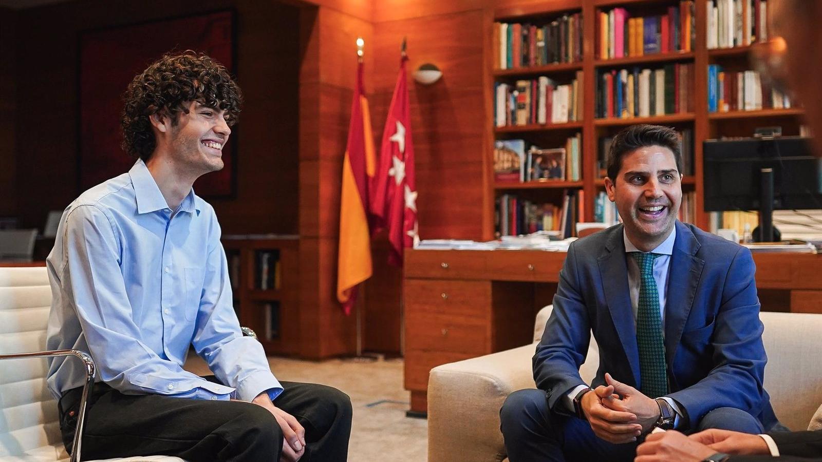 Julio Cuenca, mejor nota de la EvAU en Madrid con un 14
