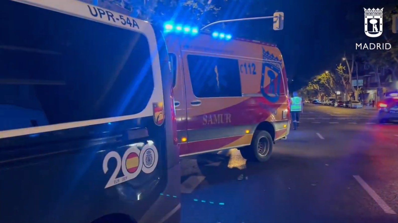 Herido un joven de 21 años en un tiroteo en el Paseo de las Delicias