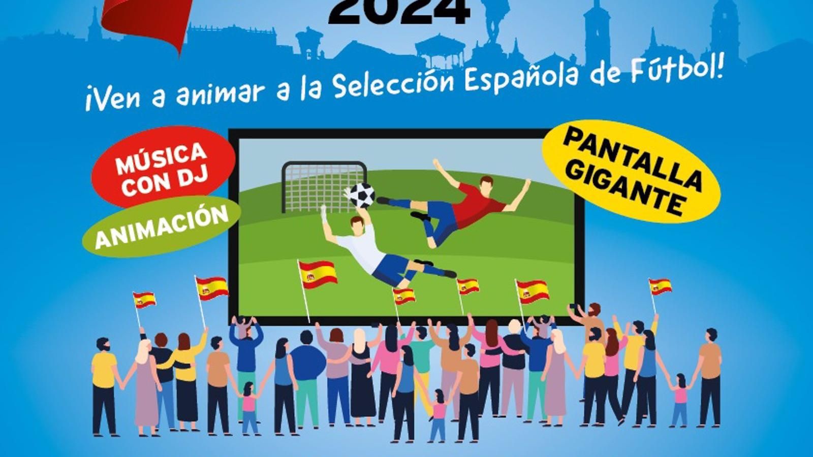 Alcalá de Henares instalará pantalla gigante para seguir la final de la Eurocopa