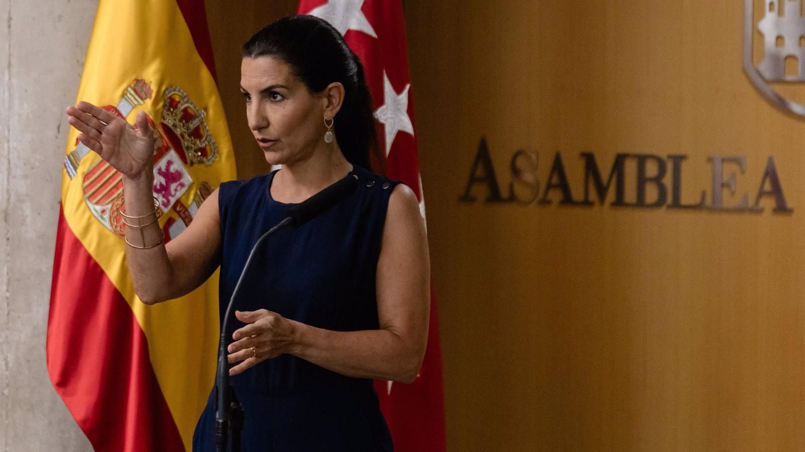Rocío Monasterio apoya la decisión de Vox de romper los gobiernos autonómicos
