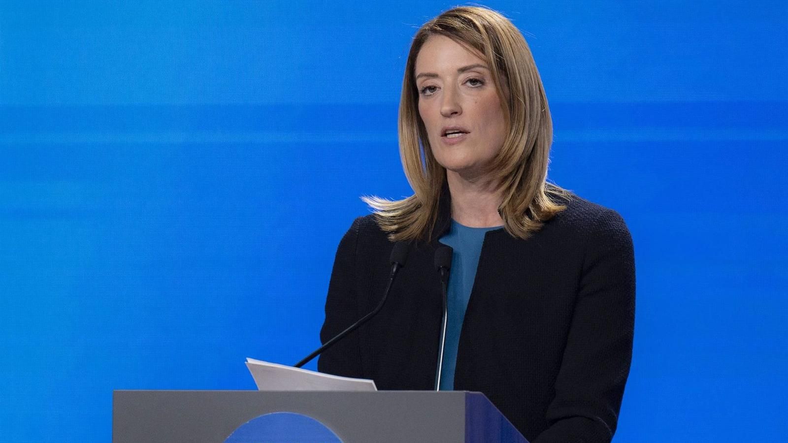 Metsola renueva mandato en el Parlamento Europeo con un amplio respaldo