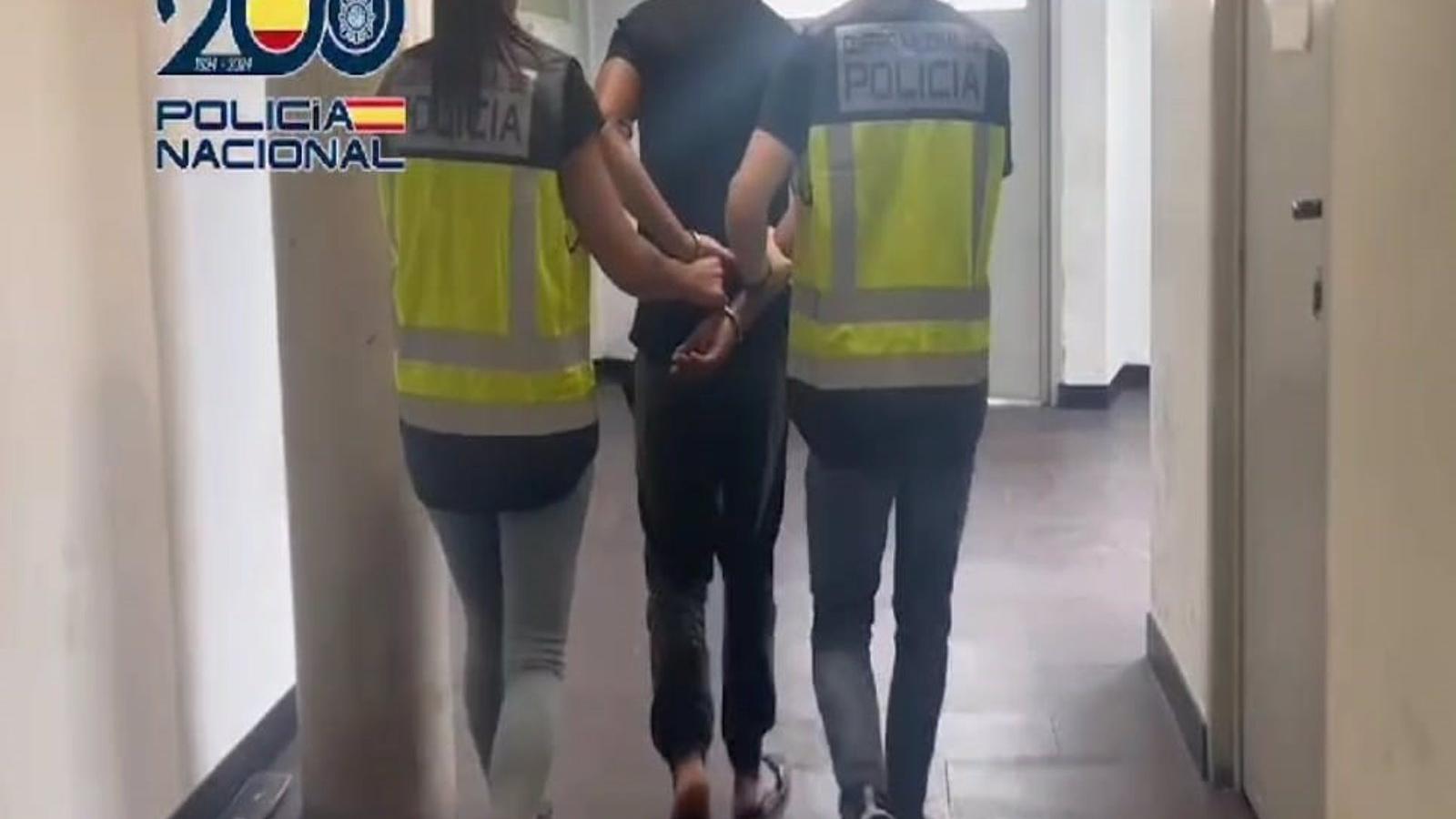 Detenido un hombre por agresión con arma blanca en Usera
