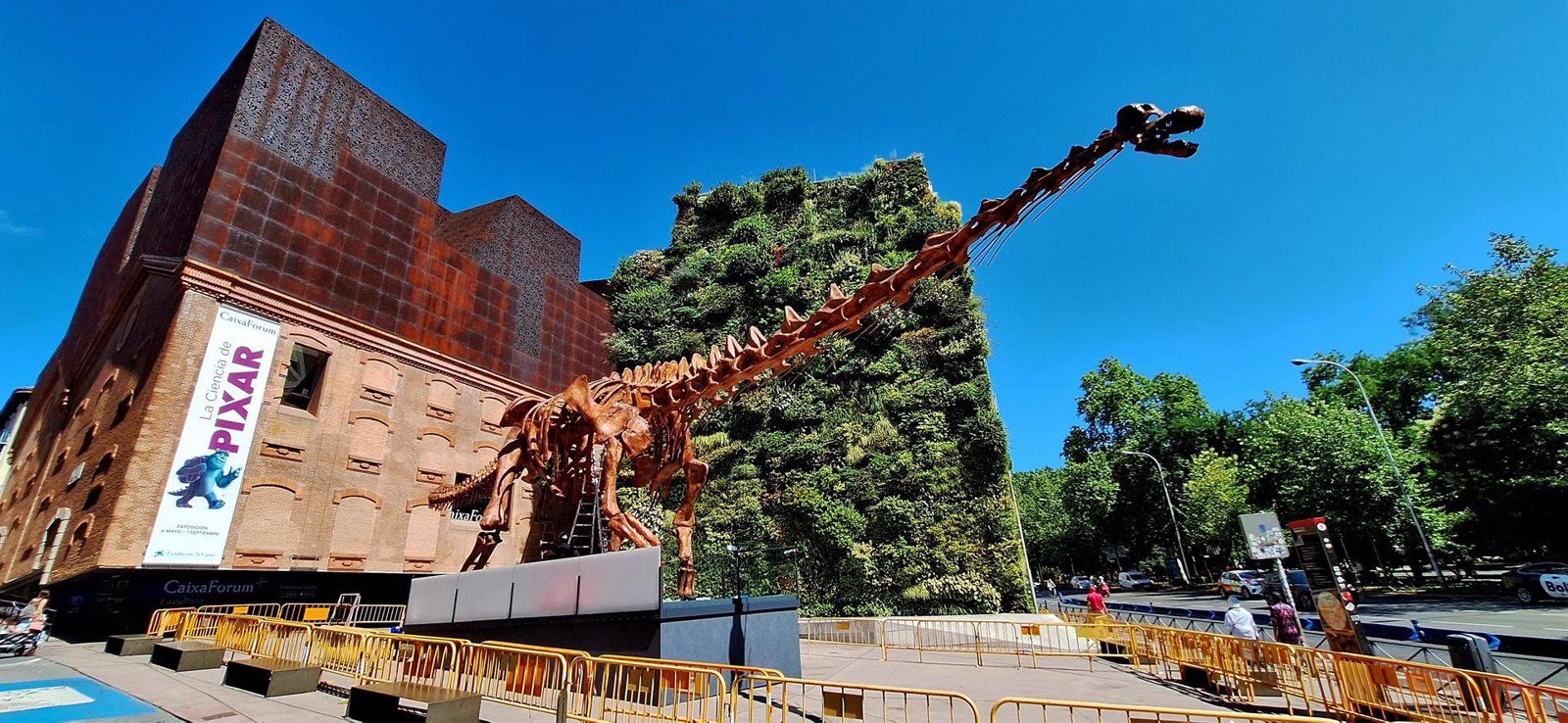 El CaixaForum Madrid exhibe el esqueleto del mayor dinosaurio conocido