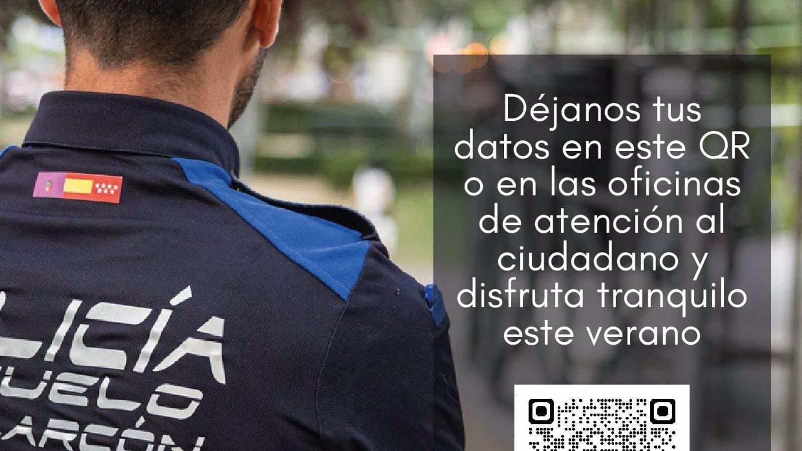 Pozuelo de Alarcón refuerza la seguridad estival con el Plan de Vacaciones Tranquilas