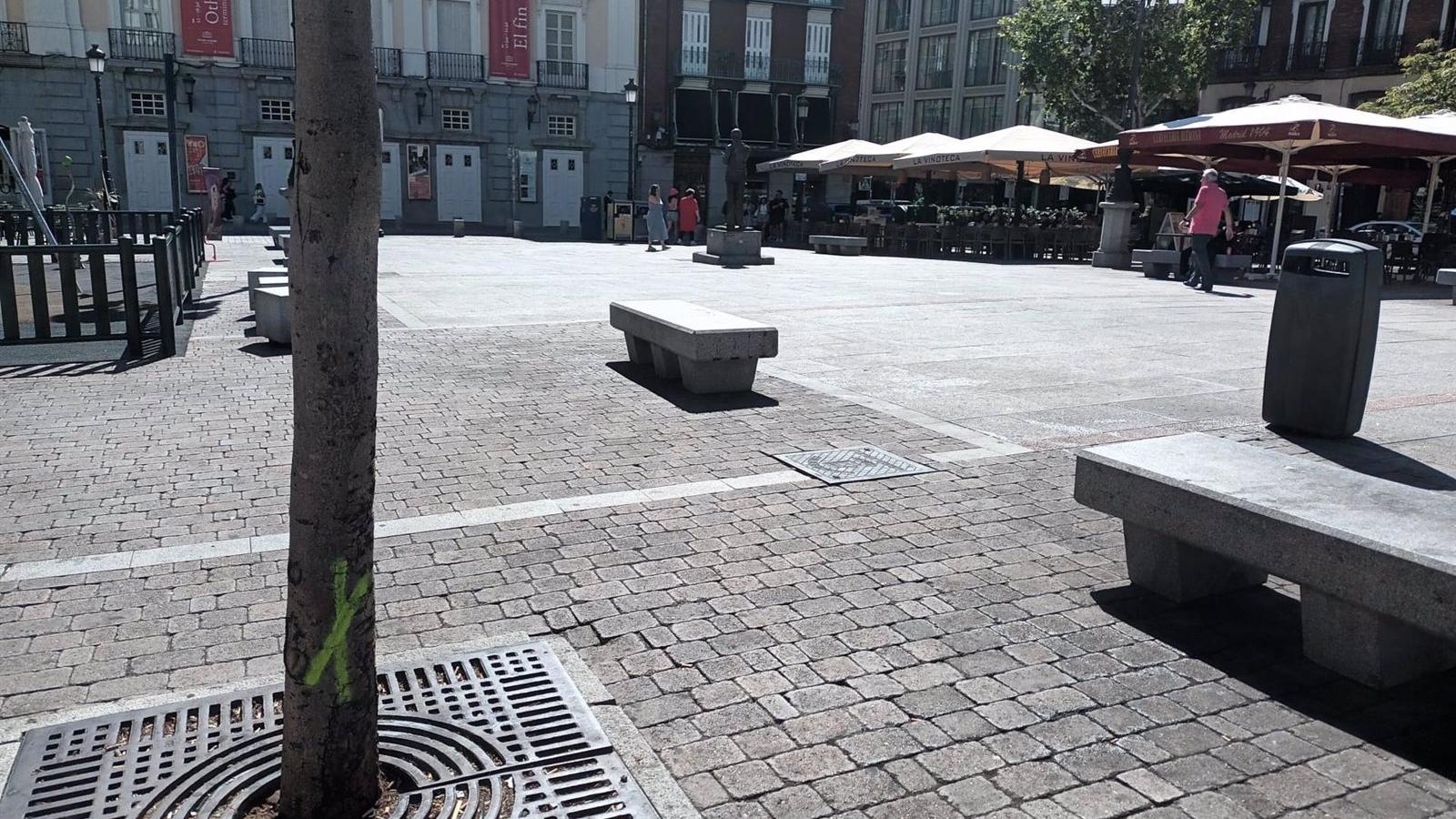 El Ayuntamiento de Madrid defiende la creación de 110 plazas en el aparcamiento de la plaza Santa Ana