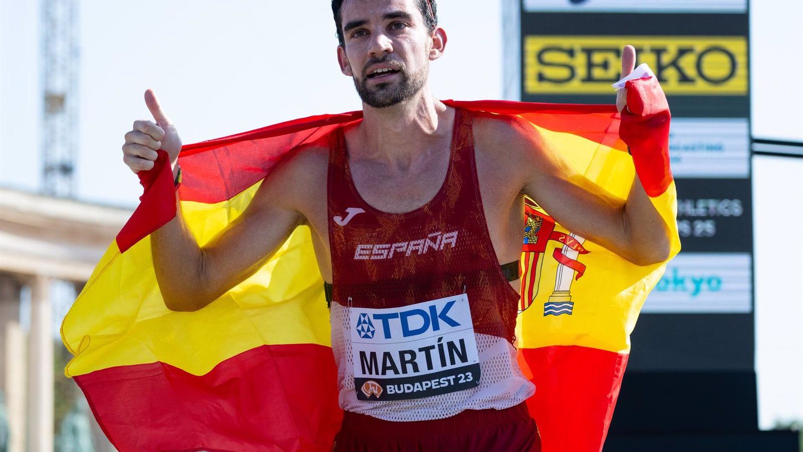 Álvaro Martín, segunda medalla a España en Paris 2020