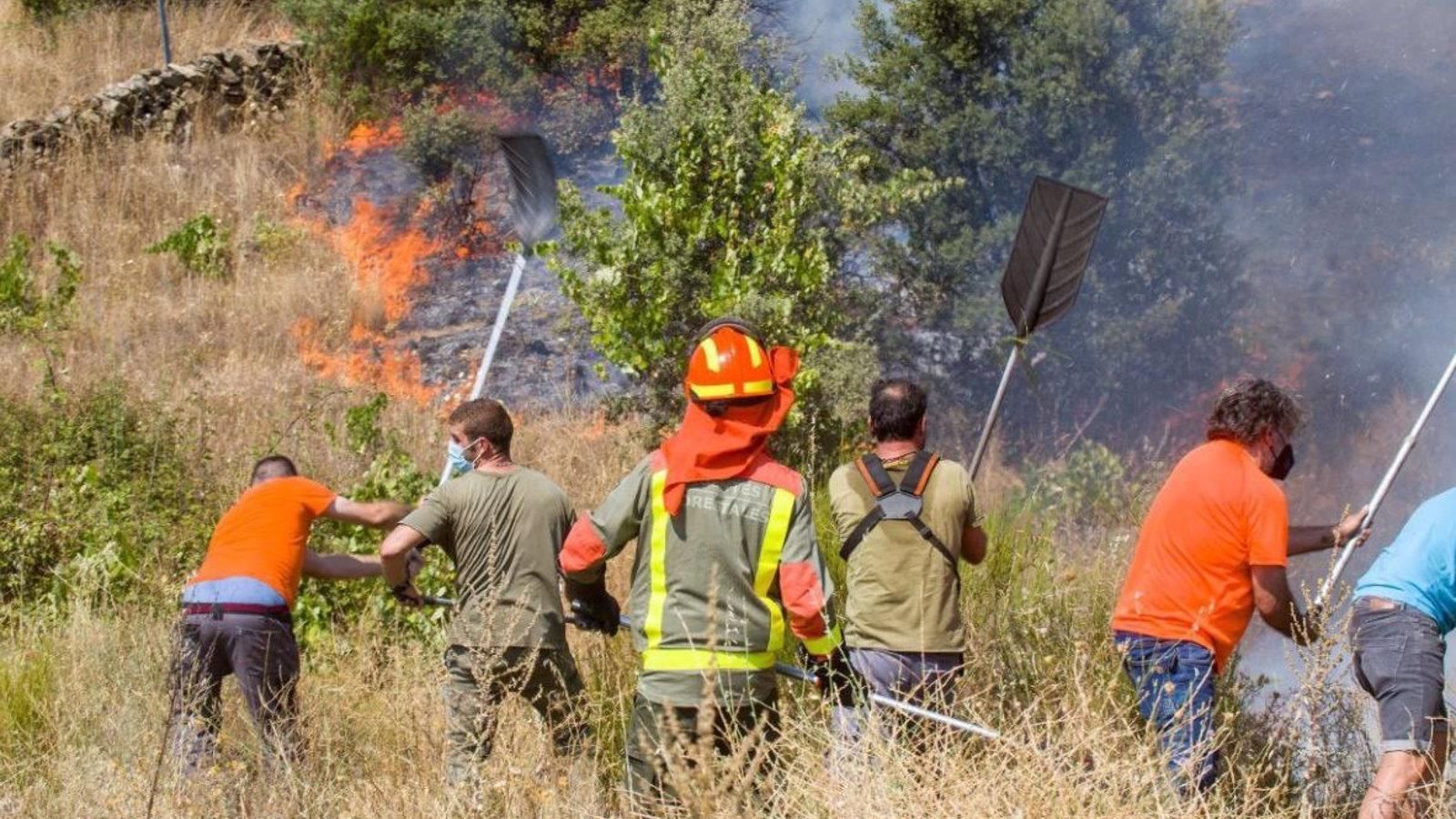 El incendio de El Molar bajo control tras arrasar 200 hectáreas