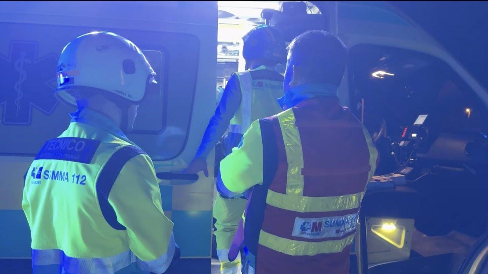 Un hombre herido grave tras un ataque con arma blanca en Parla