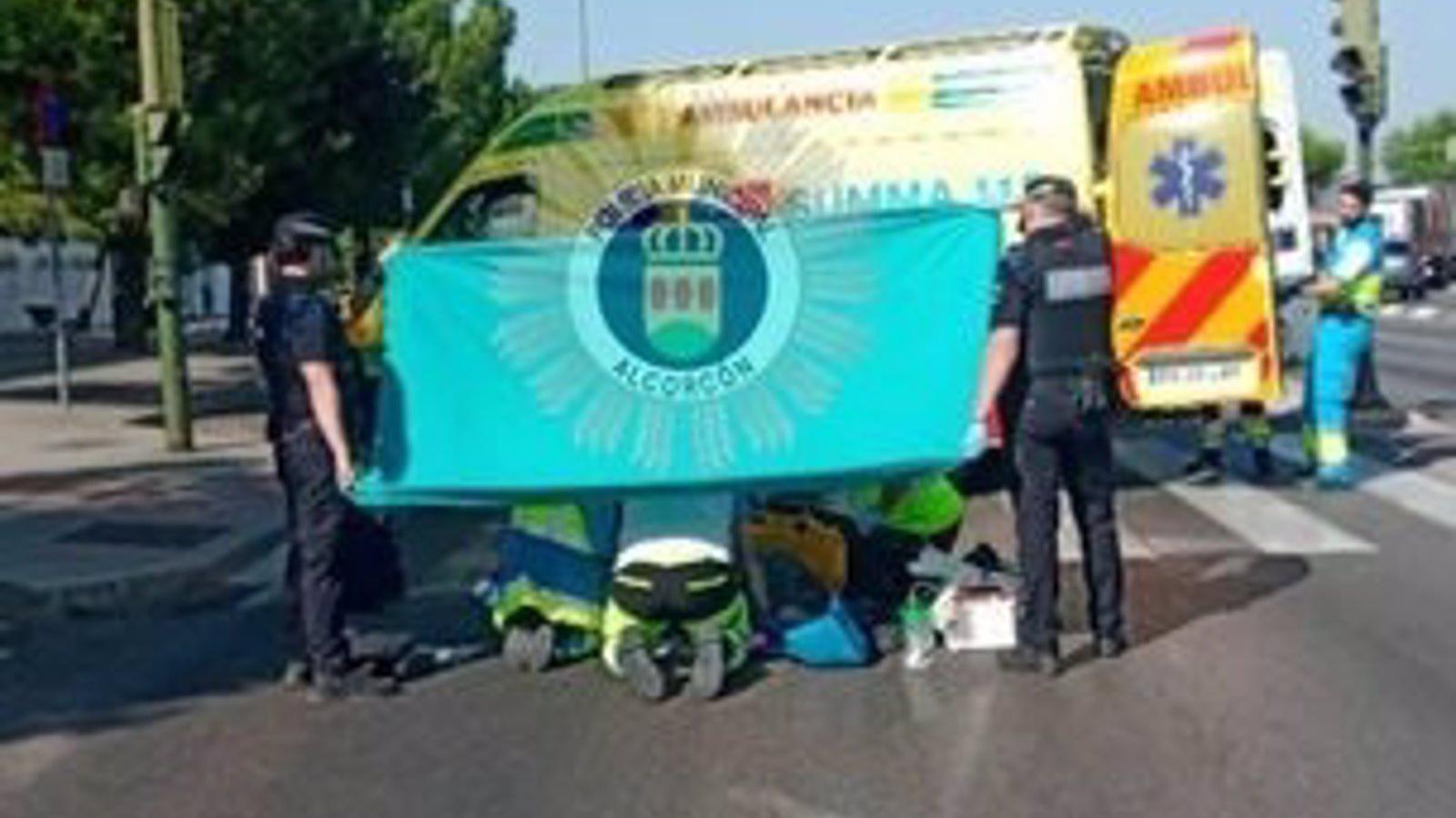 Atropellada una mujer de 56 años en Alcorcón