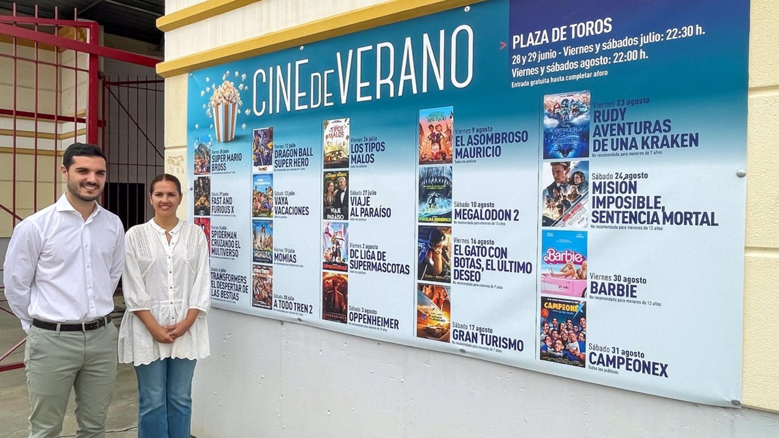 El alcalde Torrejón anima a disfrutar del Cine de Verano los fin de semana de agosto