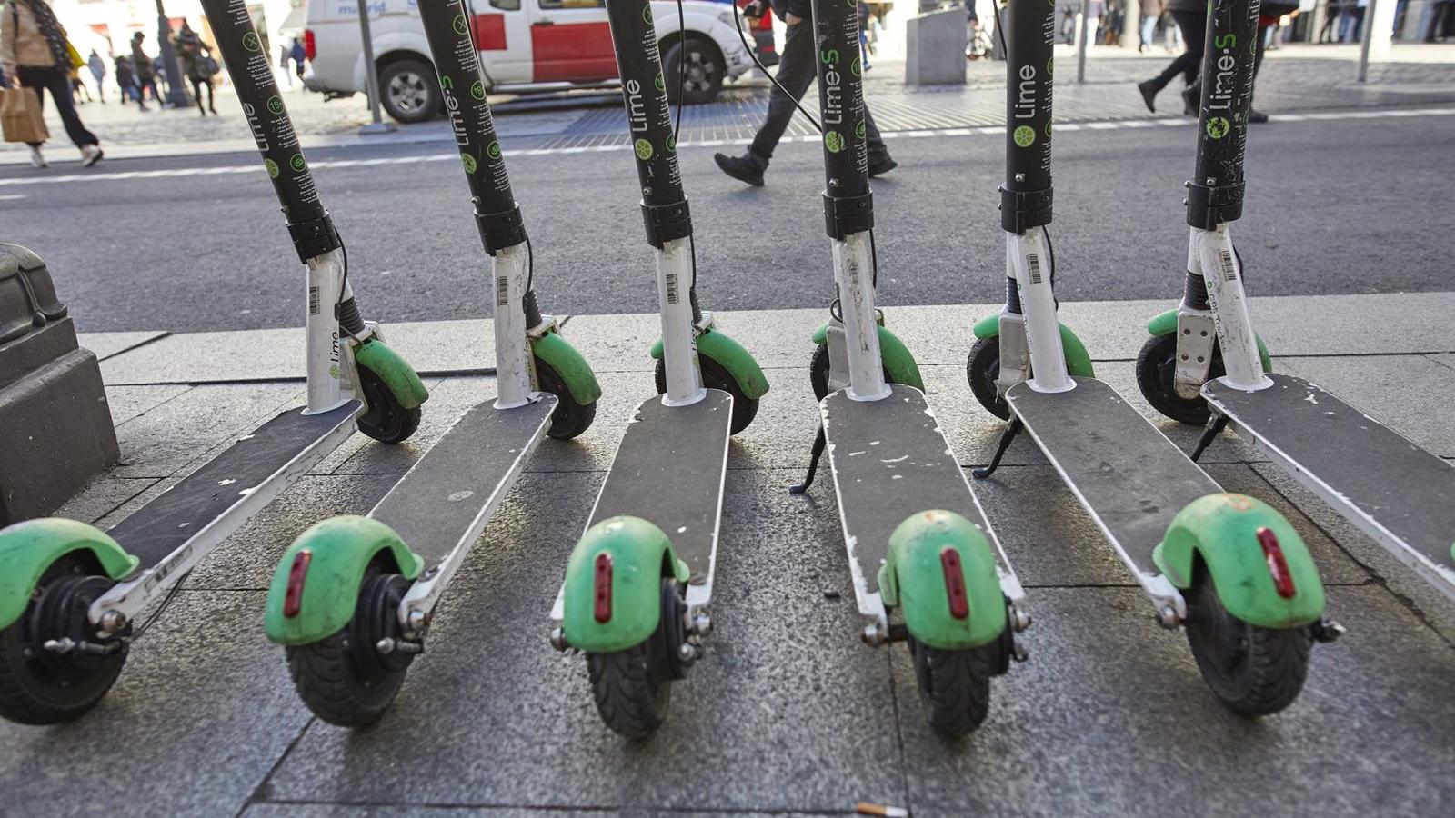 El Ayuntamiento de Madrid elimina los patinetes de alquiler por incumplir las normas