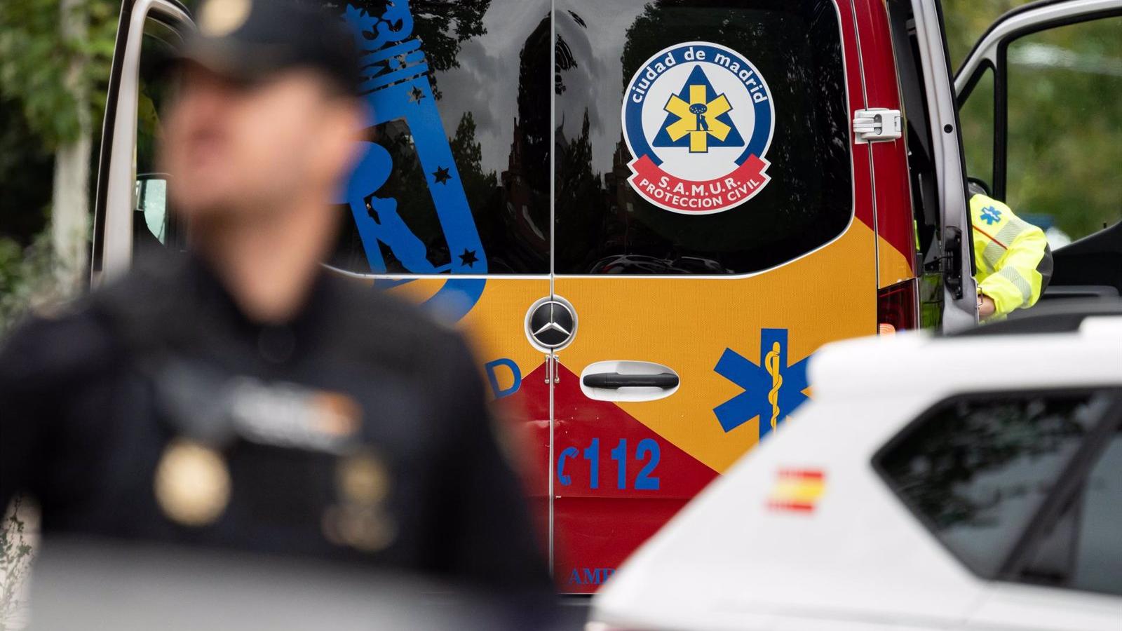 Un coche de la Policía Nacional atropella a siete personas en Madrid