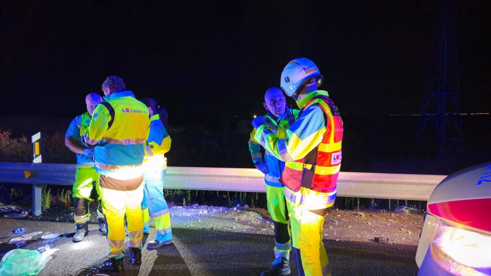 Un motorista fallece en la R4 a la altura de Torrejón de Velasco