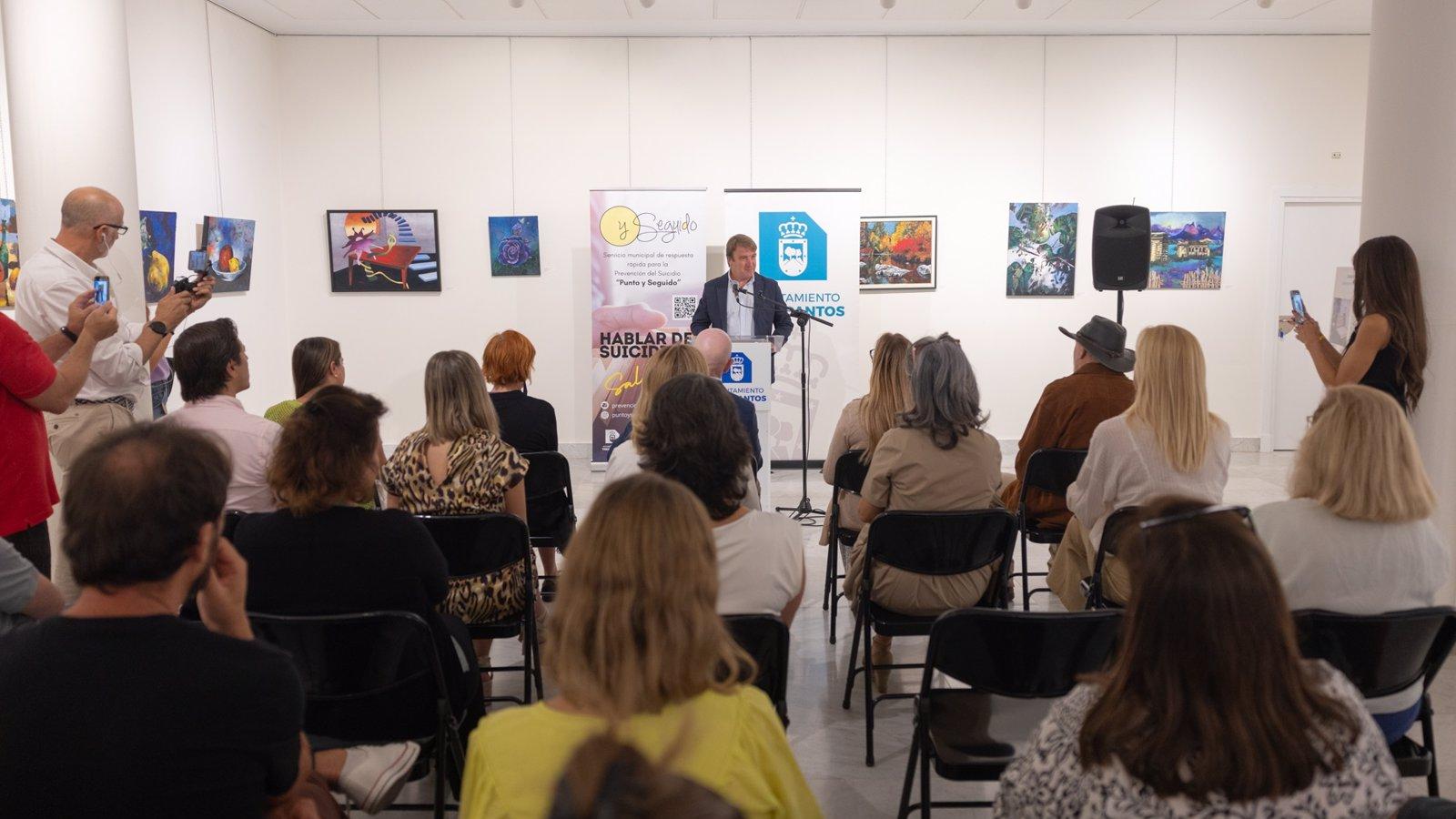 Tres Cantos se ilumina de amarillo por el Día Mundial para la Prevención del Suicidio