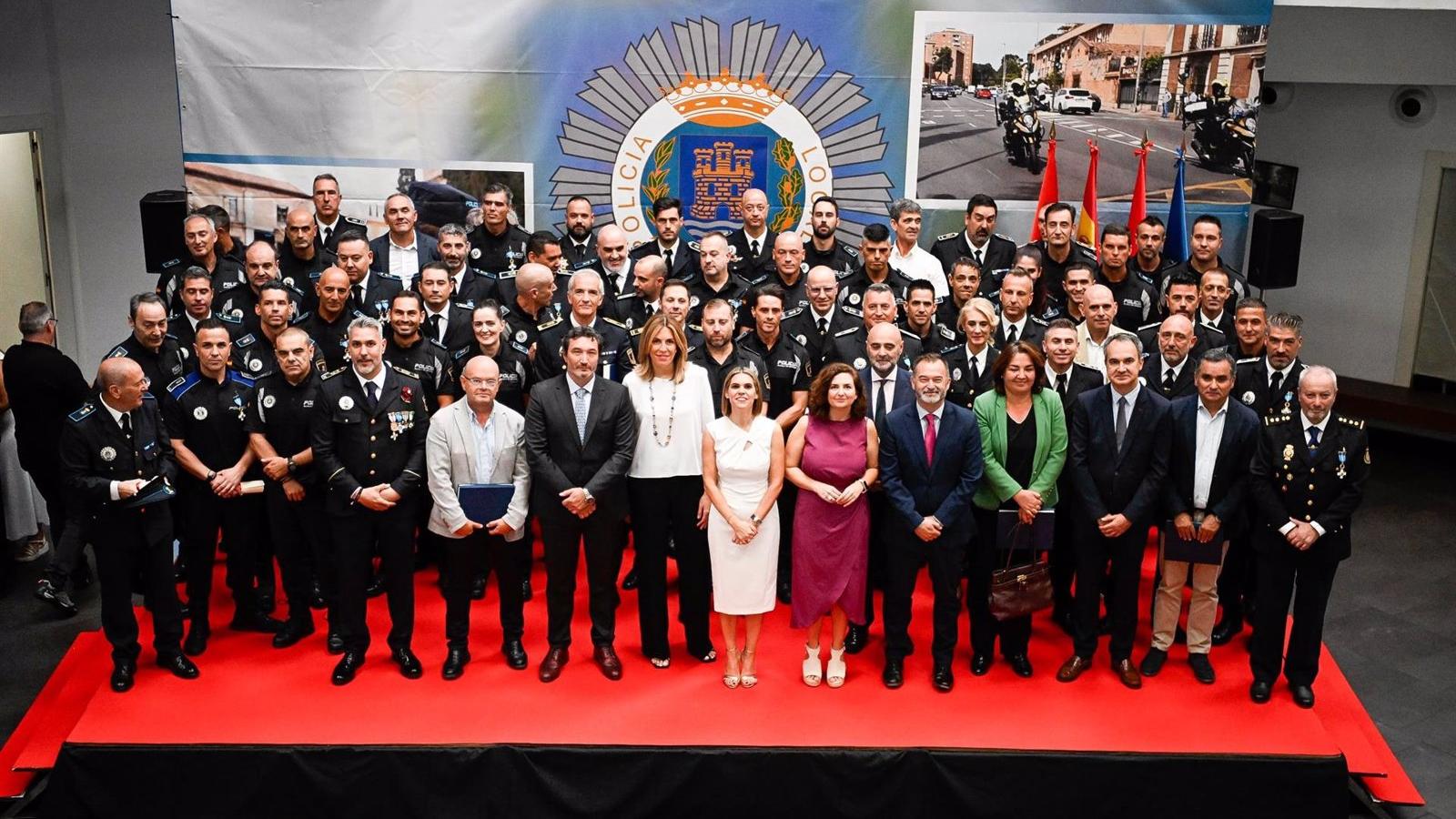Alcalá de Henares rinde homenaje a su Policía Local en el Día de la Virgen del Val