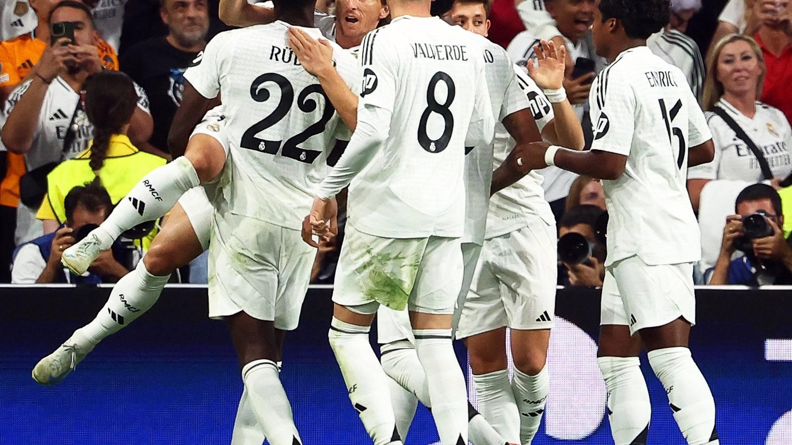 Rüdiger y Endrick rescatan al Real Madrid en un duro estreno en la Champions