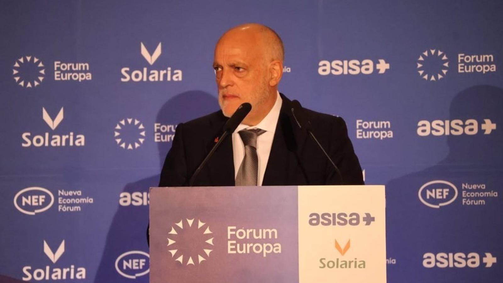 Tebas carga contra el TAD y denuncia la situación electoral en la RFEF