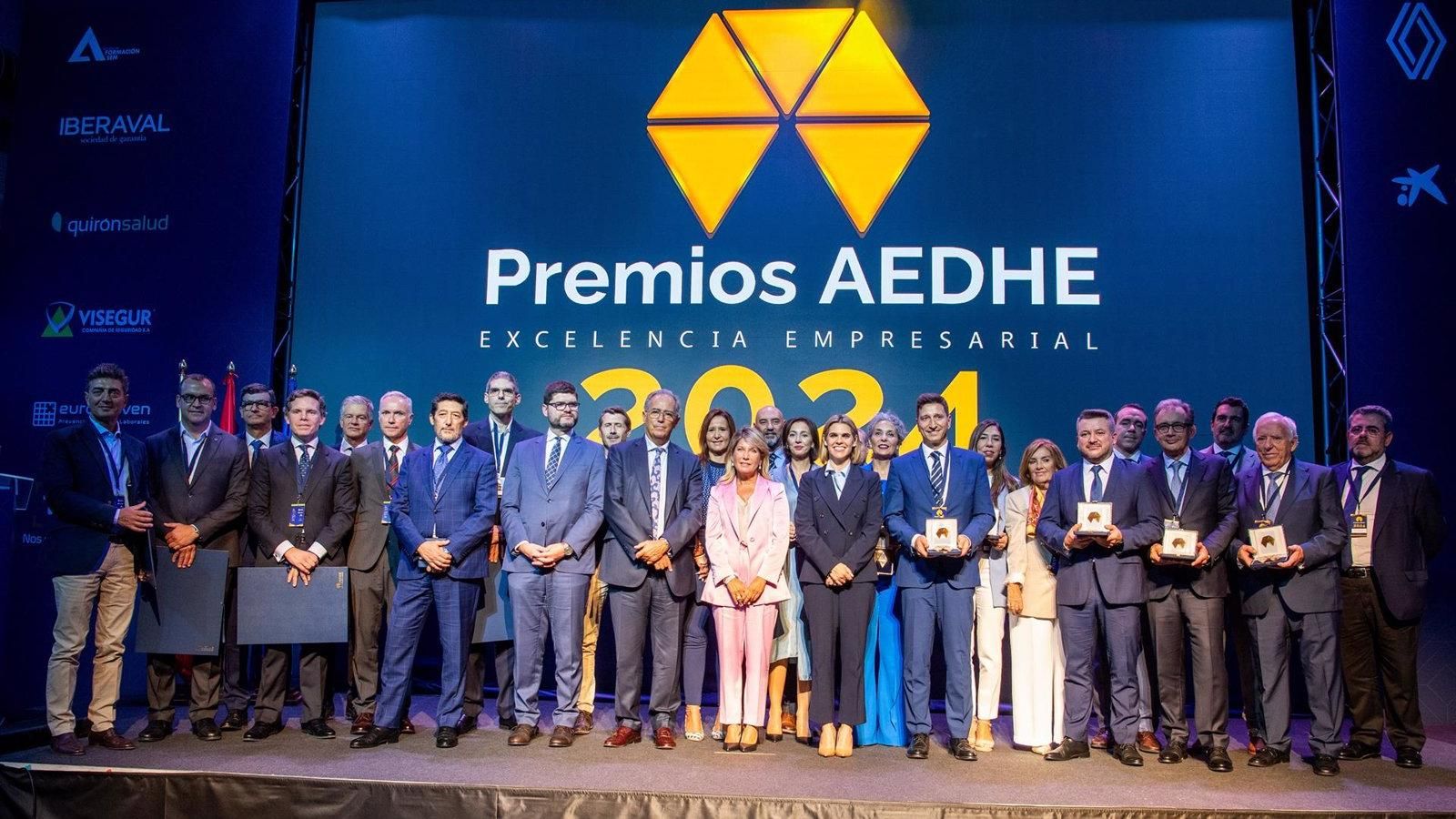Alcalá de Henares reconoce la excelencia empresarial en los Premios AEDHE