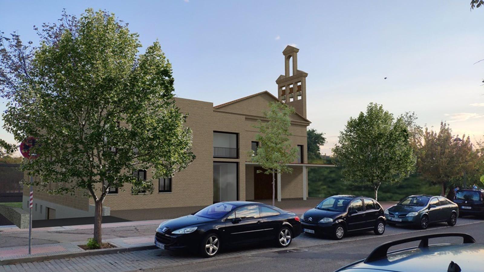 La diócesis de Alcalá presenta el diseño de la nueva iglesia parroquial de La Garena