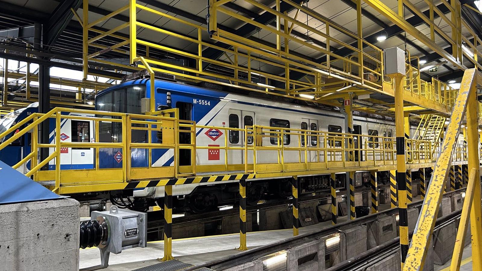 La Comunidad de Madrid finaliza la ampliación del taller de Metro en Sacedal La Comunidad de Madrid finaliza la ampliación del taller de Metro en Sacedal