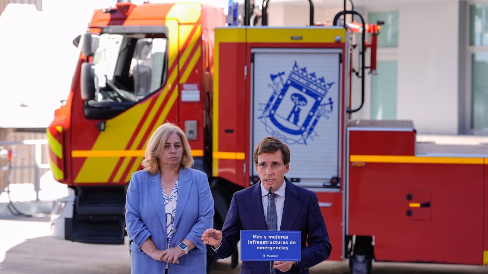 Madrid inaugura el renovado parque 5º de Bomberos en Usera con una inversión de 14,3 millones