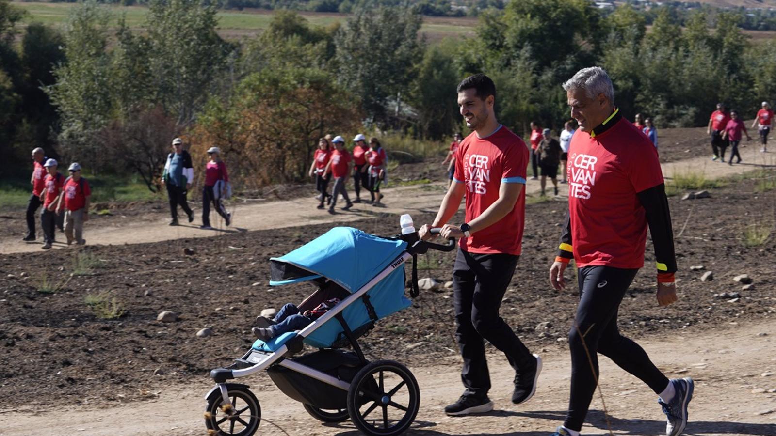 La primera etapa del Camino de Cervantes en Torrejón reúne a más de 700 personas