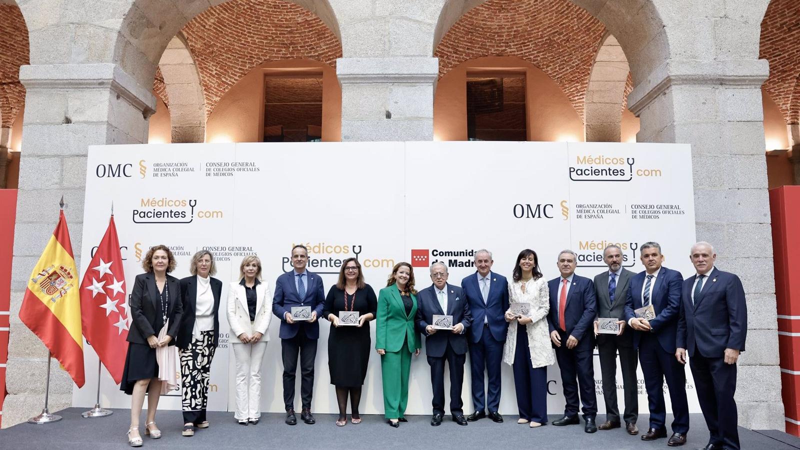 La Comunidad de Madrid acoge la VI edición de los Premios Médicos y Pacientes