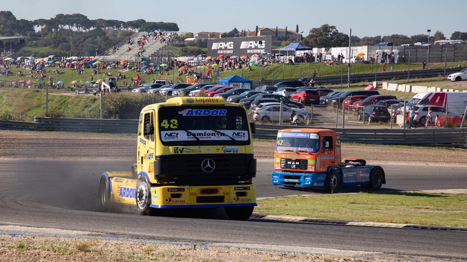 El Gran Premio de Camiones en el Jarama reúne a más de 25.000 espectadores