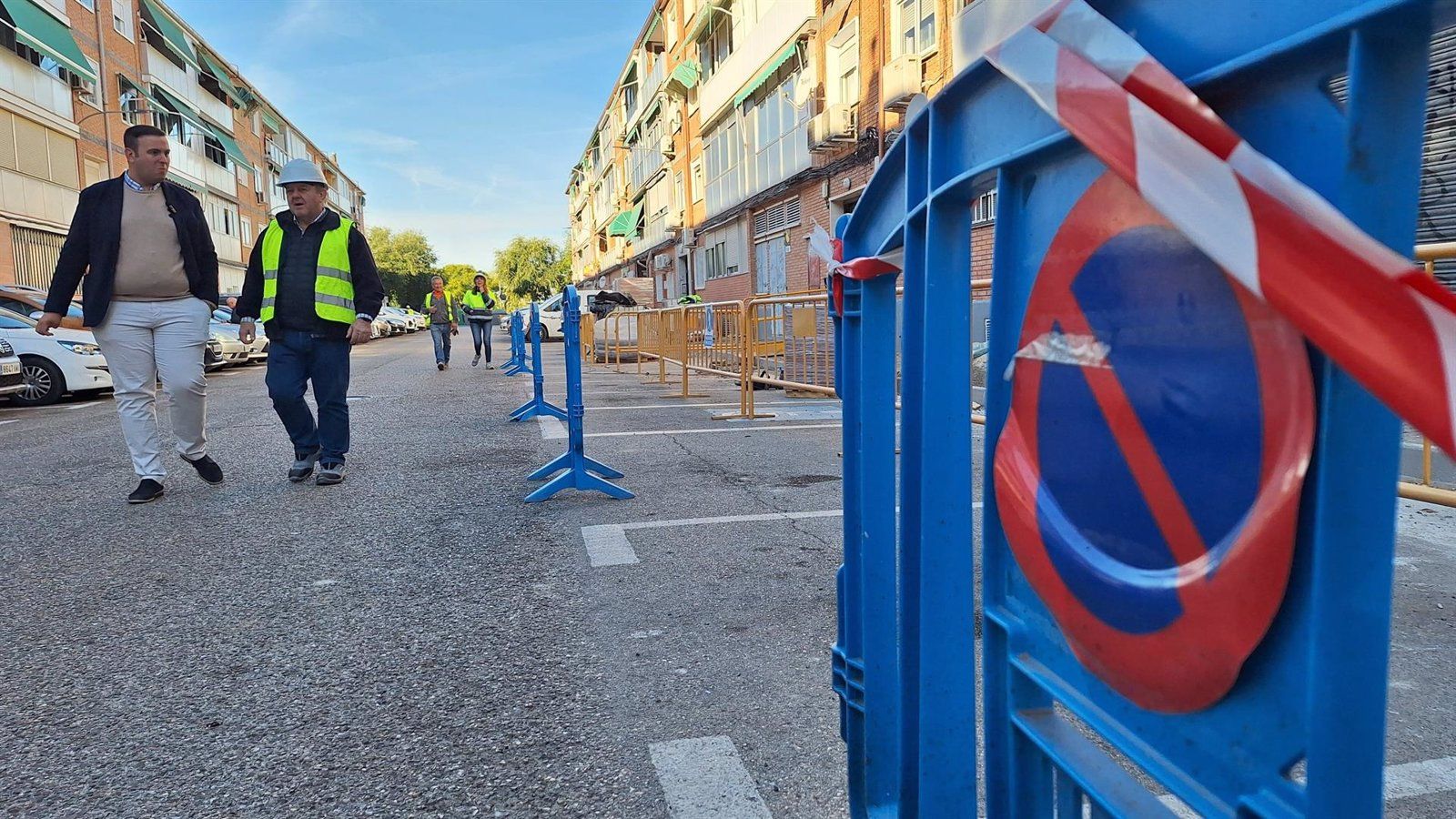 El Ayuntamiento de Alcalá de Henares mejora calzadas y aceras en el Distrito II