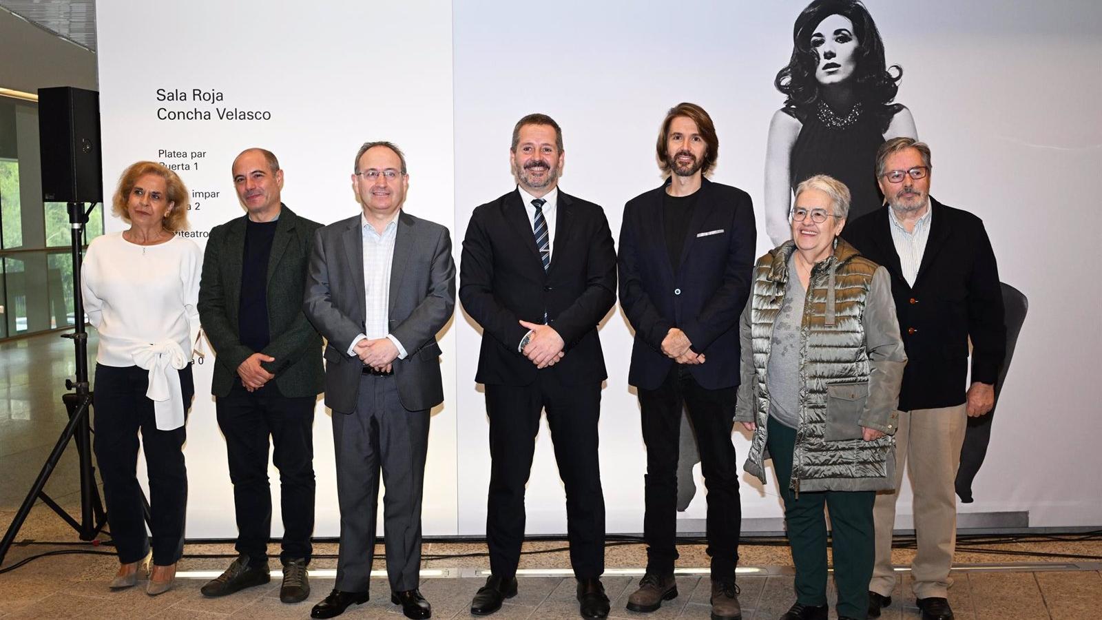La Sala Roja de los Teatros del Canal se renombra en honor a Concha Velasco