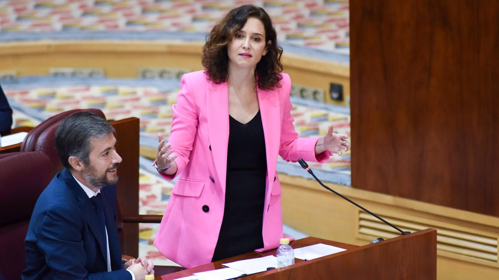 Ayuso responde a Sánchez: "La B de Begoña señala la verdadera corrupción"