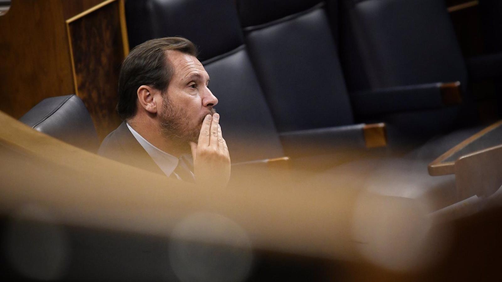 El Congreso reprueba al ministro Óscar Puente por su gestión del sistema ferroviario