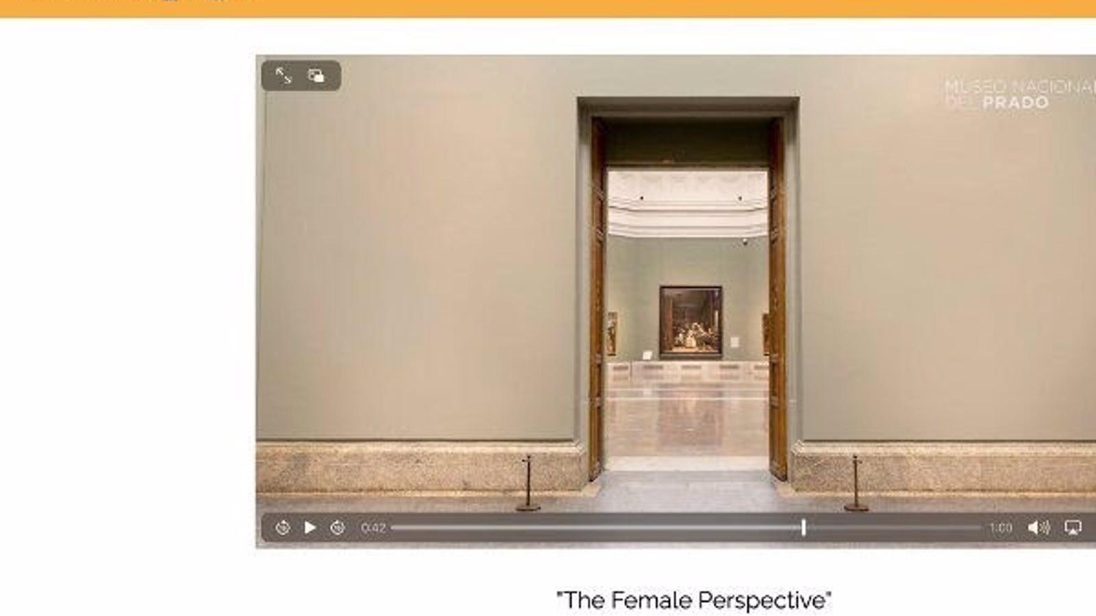 El vídeo 'El Prado en femenino' recibe el premio del público en Museums in Short 2024
