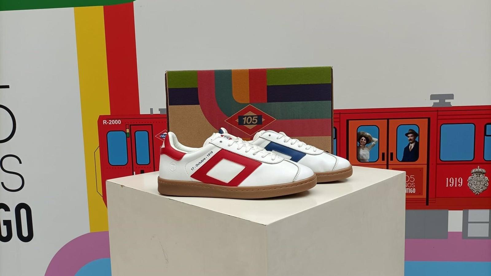 Las zapatillas de Metro de Madrid se agotan en ocho horas tras su lanzamiento