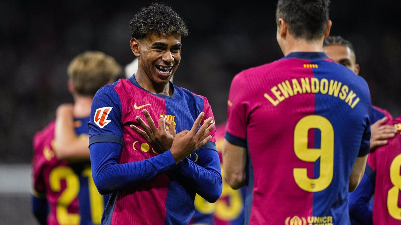 LaLiga y el Real Madrid actuarán contra los insultos racistas a Lamine Yamal