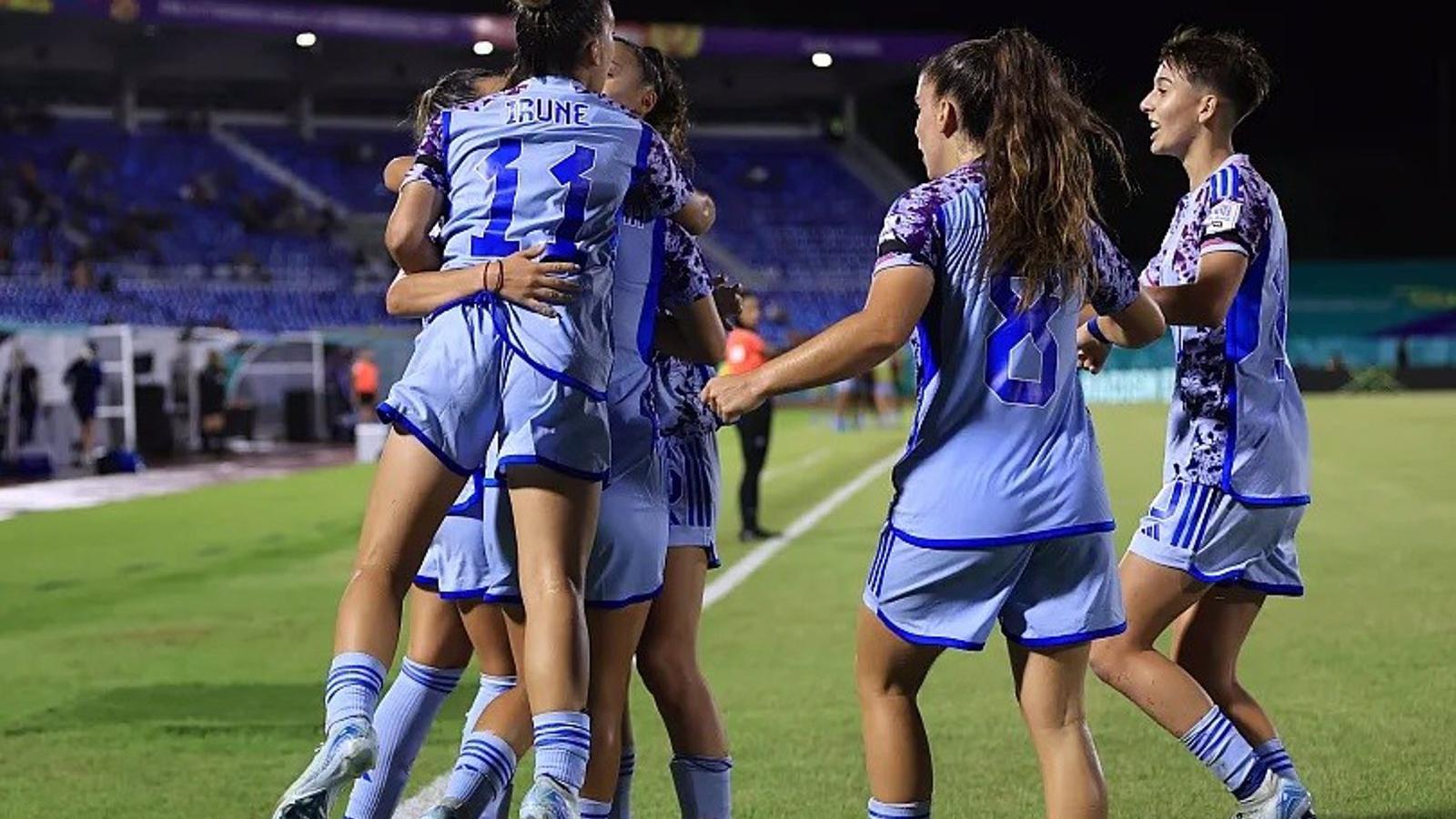 La selección española femenina sub-17 derrota a Inglaterra y avanza a la final del Mundial