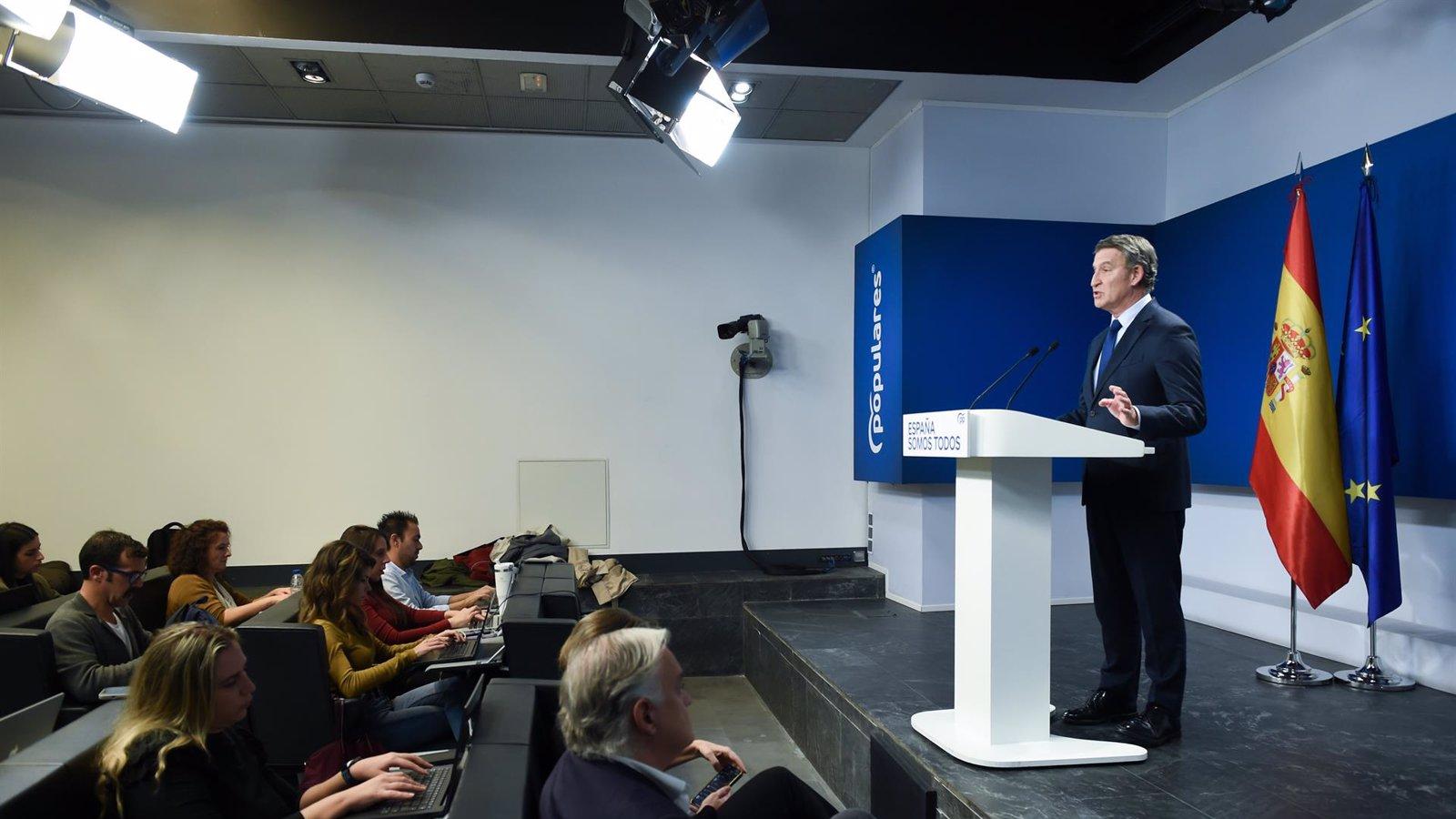 El PP acusa a Sánchez de “usar a las víctimas de la DANA” para negociar los Presupuestos