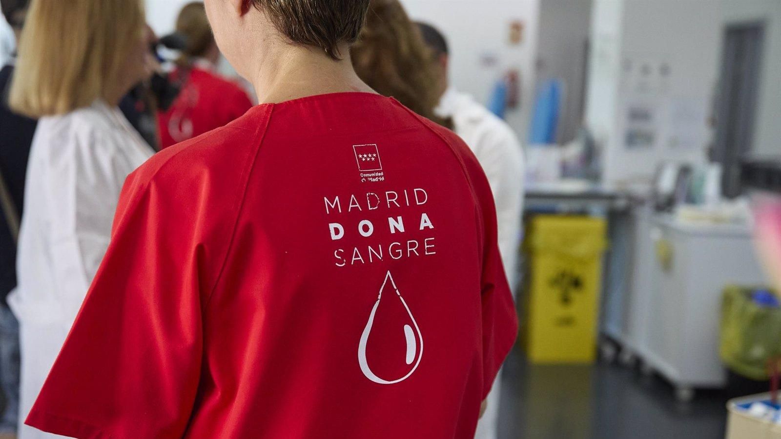 Necesidad urgente de sangre de los grupos '0-' y 'A-' en Madrid